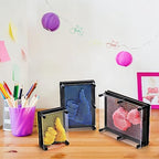 Dicunoy 3 Pack Plastic Pin Art Board, 3D Pin Art Sensory, 3 Size Classic Pin Impression Sculpture Needle for Creativity, Gift and Decoration for Adults, Customers, Home, Office