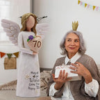 70th Birthday Gifts for Women, Meaningful 70th Birthday Gifts, Sculpted Hand-Painted Figurine - style: 70th Birthday Gifts