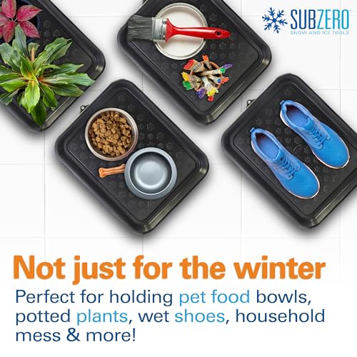 Subzero 12555 Customizable All Season Boot Tray, 3 Piece