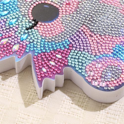 Dragon Diamond Art Painting Ornaments, Tabletop Diamond art Figurines Statues Special Shaped Rhinestone Gem Art Kits ,5D Painting with Diamond Dots Sculpture Ornaments Kits for Beginner Adults - color: Q008