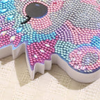 Dragon Diamond Art Painting Ornaments, Tabletop Diamond art Figurines Statues Special Shaped Rhinestone Gem Art Kits ,5D Painting with Diamond Dots Sculpture Ornaments Kits for Beginner Adults - color: Q008