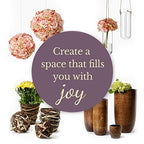 Serene Spaces Living 5-Hour Candle in Handmade Terracotta Pot by CPAA, Ideal for Lighting at Christmas, Set of 9