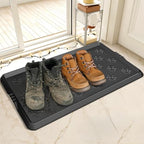 Azadx Rubber Boot Tray, Shoe Trays for Entryway, Versatile Boot Mat Tray with Raised Edge, Rubber Door Mat for Outdoor Doormats, 16x32 Inch 2 Pack - size: 16" x 32" 2pack