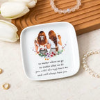 Crisky Best Friend Birthday Gifts for Women, No Matter Where We Go, No Matter What We Do, You Will Always Have Me, and I Will Always Have You, Going Away Long Distance Friendship Ring Dish - style: Friend - You Have Me