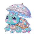 Sea Turtle Tabletop Diamond Art Painting - DIY Diamond Art Kits for Adults Figurines Special Shaped Rhinestone Gem Art Statues, 5D Painting with Diamond Dots Sculpture Ornaments Gifts for Beginner - color: Q011