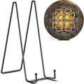 TR-LIFE 16 Inch Heavy Duty Plate Stand (2 Pack) - Metal Display Easel for Large Plates, Picture Frames, Signs, Posters, and Decorative Platters - size: 16 Inch