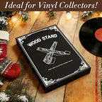 Wooden Plate Stands for Display, Wood Plate Holders for Displaying, Decorative Picture Frame Stand, Easel for Sign, Cookbook, Now Playing Vinyl Record, Recipe Book Holder for Photo, Plaque, Platter