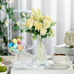 Mumufy 24 Pcs Plastic Bud Vases Bulk Small Clear Container for Flowers Height Shatterproof Bud Vase for Centerpieces Wedding Home Table Decorations Formal Dinners(2.64 x 6.69 Inch) - size: 2.64 x 6.69 Inch