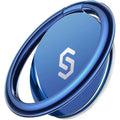 Syncwire Adhesive Phone Ring Holder Stand, 360° Rotation Cell Phone Finger Ring Kickstand, Polished Metal Phone Grip for Smartphones-Deep Sea Titanium Blue - color: Deep Sea Titanium Blue, size: 1 Pack