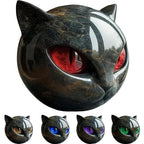 Black Cat Sculpture - color: Red