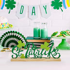 COCHIE Metal St. Patrick's Day Sign, St Patricks Day Decorations for Home, Office, Shelf, Mantel, Indoor, Shamrock Decoration, Saint Patrick Day Decor (Shamrock) - style: Shamrock