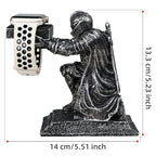 for Apple Watch Charger Stand Holder Compatible with Apple Watch Series Ultra3/Ultra2/11/10/9/8/7/6/5/SE3/SE2(49/46/45/44/42/41/40/38mm) Loyal Knight iWatch Charging Dock, Used as a Tabletop Ornament