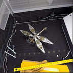 Mechanical Metal DIY 3D Dragonfly Model Insect Brass Puzzle Steampunk Electric Mechanical, Assembly DIY Gift Craft Hobby for Men (Dragonfly B) - style: Dragonfly B