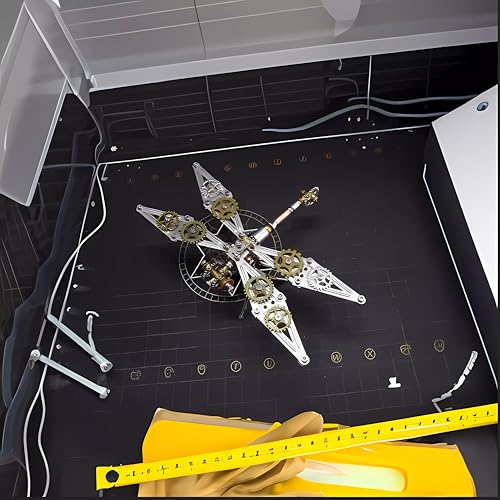 Mechanical Metal DIY 3D Dragonfly Model Insect Brass Puzzle Steampunk Electric Mechanical, Assembly DIY Gift Craft Hobby for Men (Dragonfly B) - style: Dragonfly B