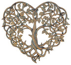 Old River Outdoors Tree of Life/Heart Wall Plaque 12" Decorative Art Sculpture - I Love You Decor