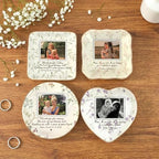 Personalized Mom Photo Jewelry Tray, Remember I Love You Mom Jewelry Dish; Personalized Grandma Portrait Photo Trinket Tray, Mother of the Bride Gifts, for Grandma Mama 6 - color: Jewelry Dish 5