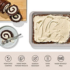 OXO Good Grips Non-Stick Pro Ceramic Coated Metal Bakeware Jelly Roll Pan – Biscuit - color: Biscuit, size: Jelly Roll Pan