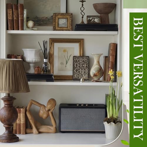 Chunful 2 Pcs Square Wooden Display Stand Wood Vase Display Base Black Pedestal Stand Square Vase Riser for Vases Teapot Trophy Collectibles Aquarium Lamp Home Decoration(7.9 x 7.9 x 2 Inch) - size: 7.9 x 7.9 x 2 Inch