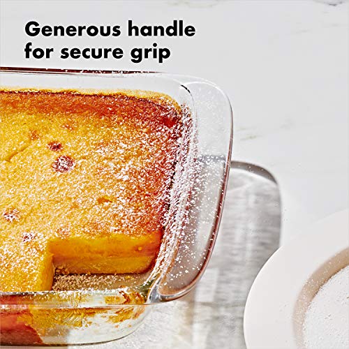 OXO Good Grips Freezer-to-Oven Safe 3 Qt Glass Baking Dish with Lid, 9 x 13 - size: 3 qt, style: Glass 3 Qt Baking Dish