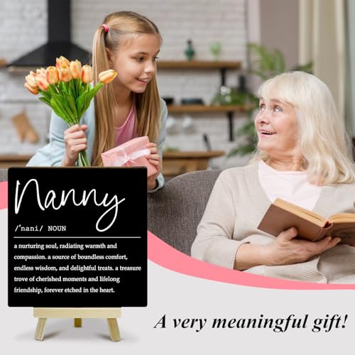Best Nanny Birthday Gift Ideas, Mothers Day Gifts for Nanny, Nanny Gifts, Nanny Definition Home Decor, Christmas Gift, Thanksgiving Day Gift for Nanny (MP19) - color: MP019