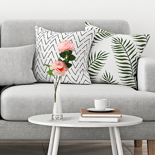 Lallisa 6 Pcs Glass Bud Vases for Centerpieces Maria Modern Clear Small Skinny Decorative Single Flower Bud Vase for Wedding Party Event Home Office Decoration(7.87 Inch,Transparent Color) - color: Transparent Color, size: 7.87 Inch
