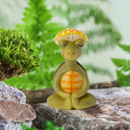 Meditation Turtle Resin Statue - Yoga Meditation Turtle Statue for Desk Living Room Resin Figurine for Home Patio Office Decoration Cute Plant Statues for Tabletop Garden Backyard Decor - style: Turtle