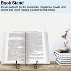 vivinin 4 Pack Plate Stands For Display,Plate Holder 6 '',Picture Frame Stand of Metal,Frame and Artworks,Small Easel for Book,Tabletop Art,Picture,Photo Platter,black (21ZSJ0001)
