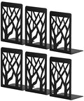 Book Ends, Bookends, Bookends for Shelves, Bookend, Book Ends for Heavy Books, Black Metal Book Shelf Holder Home Decorative, Book Stoppers for Shelves 3 Pair - size: Black-3 Pair