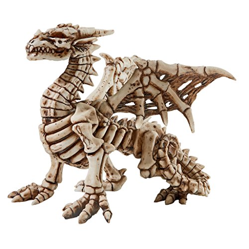 Design Toscano Corpus Crux Gothic Dragon Skeleton Statue - style: Gothic Dragon Skeleton