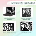 Peacoblue Metal Bookends for Shelves, Modern Decorative Heavy Duty Study Book Support Stoppers for Office, Desk, Shelf, Room 5.3"x4.3"x7.9" Cast Iron Simple Tall Bookends, 1 Pair (Cat and Butterfly) - style: Cat and Butterfly