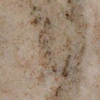 Creative Co-Op Marble Round Soapdish, Beige - color: Beige
