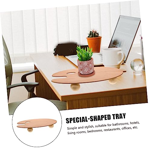 Abaodam 1set Special-Shaped Tray for Storage Unique Design for Fruits Snacks Jewelry Versatile Desktop Organizer for Home Office