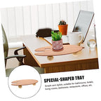 Abaodam 1set Special-Shaped Tray for Storage Unique Design for Fruits Snacks Jewelry Versatile Desktop Organizer for Home Office