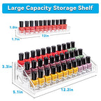 Pero Pero Nail Polish Organizer Acrylic Display Rack for Nail Polish Holder Sunglasses Organizer Essential Oils Holder Clear Eyeglasses Display Case Makeup Organizer - style: 3Layers
