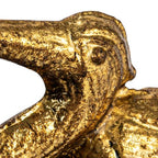 Creative Co-Op Decorative Cast Iron Bird Bookends, Gold, Set of 2