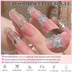 Solid Sculpture Builder Gel for Nails, 2.1oz Non-Sticky Hand 3d Solid Builder Sculpting Modeling Extension Gel for Nail Art Design, Clear
