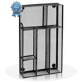 Desk Drawer Organizer, Office Drawer Divider Organizer Tray with 6 Compartments, Metal Mesh Desktop Organization and Accessories for Stationery Makeup Kitchen Toolroom School ＆ Office - size: Small