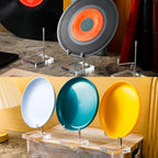 Suzile 4 Pcs Adjustable Metal Arm Display Stand Easel with Acrylic Base Rock Display Easel Holder Acrylic Crystal Clear Plate Stand for Geodes Mineral Agate (Silver, 2.8 x 2.8 x 4 Inch) - color: Silver, size: 2.8 X 2.8 X 4 Inch