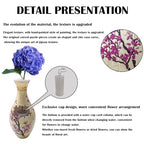 2026 Upgraded 3D Puzzle Vase Unique Flower Vase for Adults Made by 160 Curved Plastic Puzzle, Relax Puzzles for Adults, DIY Jigsaw Creative Gift for Parents - color: Spring