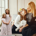 Daughter Gifts from Mom, Daughter Birthday Gifts, Sculpted Hand-Painted Figurine - color: Daughter Gifts