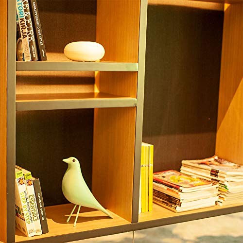 Mid-Century Home Decor House Bird - Office Decor Desk Dove Ornament Arts Gift - color: Blue