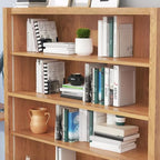 Book Ends for Shelves 6 Pcs Acrylic Bookends Clear Unique Rippled Pattern Book Holder Stand for Heavy Books Home Office School Organizer and Desktop Decorative