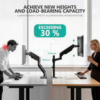 WALI Single Monitor Arm 13-33 Inch, Single Monitor Mount, Vesa Desk Mount up to 19.8lbs Single Monitor Stand with Clamp, VESA 75x75mm or 100x100mm Compatibility(GSDM001), Black - size: 13"-33", style: Single Arm