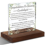 New Cardiologist Gifts for Cardiologist, Graduation Gifts for Cardiologist, Congratulations Gift for Cardiologist, Modern Acrylic Desk Plaque,10 x 10 x 1.5 cm,XXD80 - style: Cardiologist