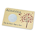 Aeravida Beautiful Etched Garden and Rope Red Mango Tree Wooden Bouquet Vase | Modern Farmhouse Home Décor | Kitchen Bedroom Living Room Home Decoration