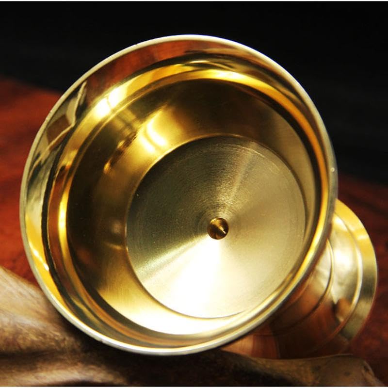 Copper Candle Holder, 1PC, Butter lamp Holder, Long lamp, Candle Rod, Candle Holder, Copper Cup, Home Decoration（NO.7）