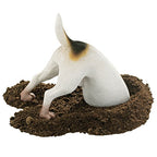 Design Toscano Terrence The Terrier Digging Pet Dog Statue - style: Terrence White