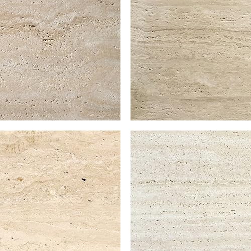 Marble Pillar Candle Holder, Travertine Candle Holder Centerpiece for Cozy Home Décor, Stone Candle Holder Plate Decorative for Coffee Table Decor for Living Room, Dining Table Centerpiece - color: Beige