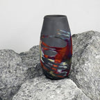 RAAQUU Tsuri 6 inch Handmade Ceramic Raku Vase - Pottery Gifts for Her, Boho, Gift Box, Gift for Mom, Bridesmaid Wedding Gift, Home Décor - CB