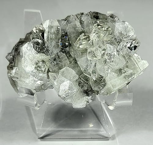 HQRP-Crystal 2-3/8" Acrylic Display Stand Pedestal for Crystal Heart / Slice / Slab and other Stones - size: 2-3/8"